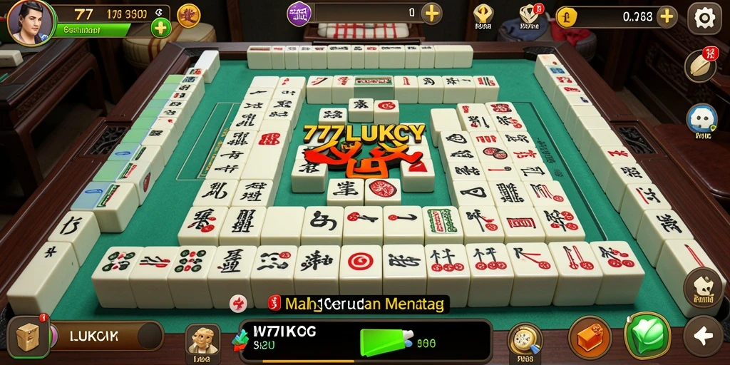 Gameplay seru Mahjong di 777LUKCY dengan grafis menarik.