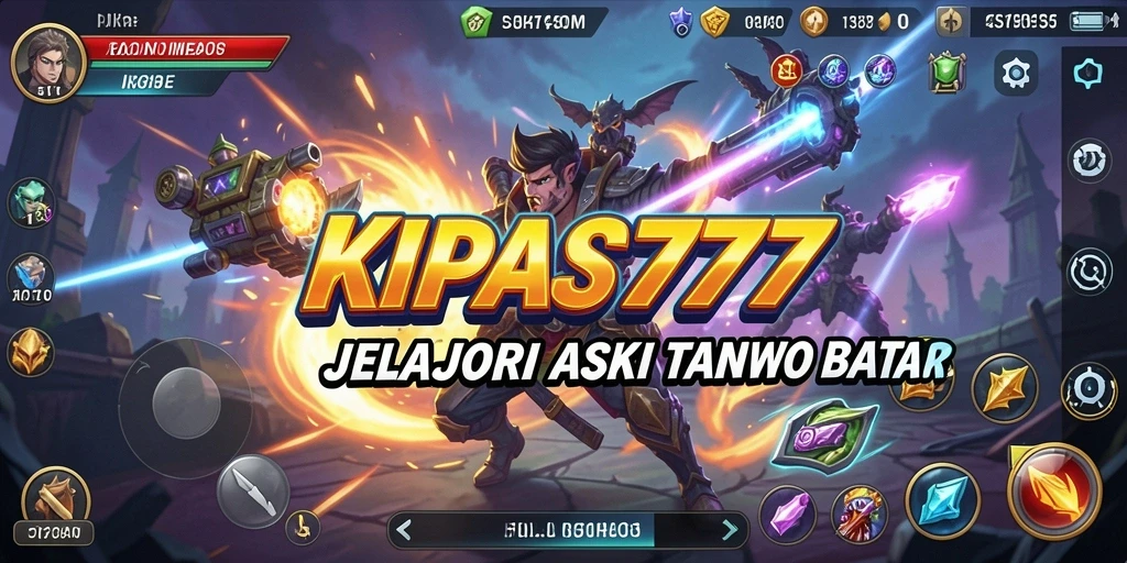 Tampilan gameplay KIPAS777 dengan aksi yang menarik dan intens.