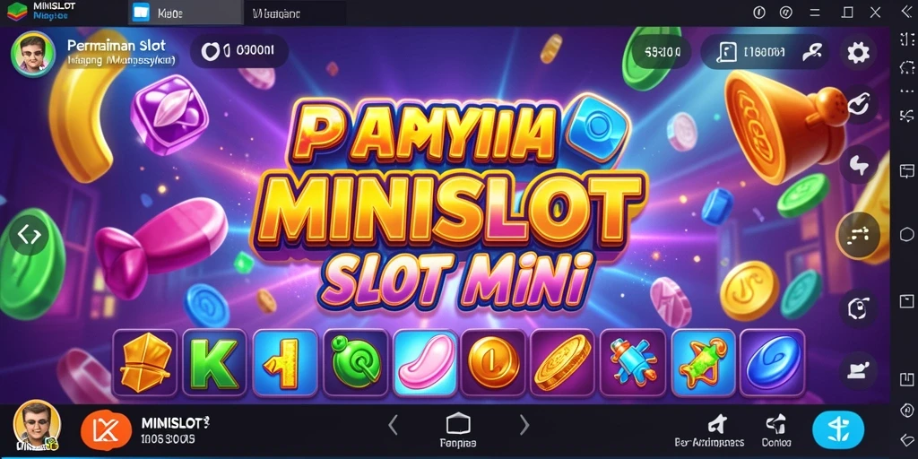 Tampilan gameplay seru dari MINISLOT dengan fitur slot menarik.