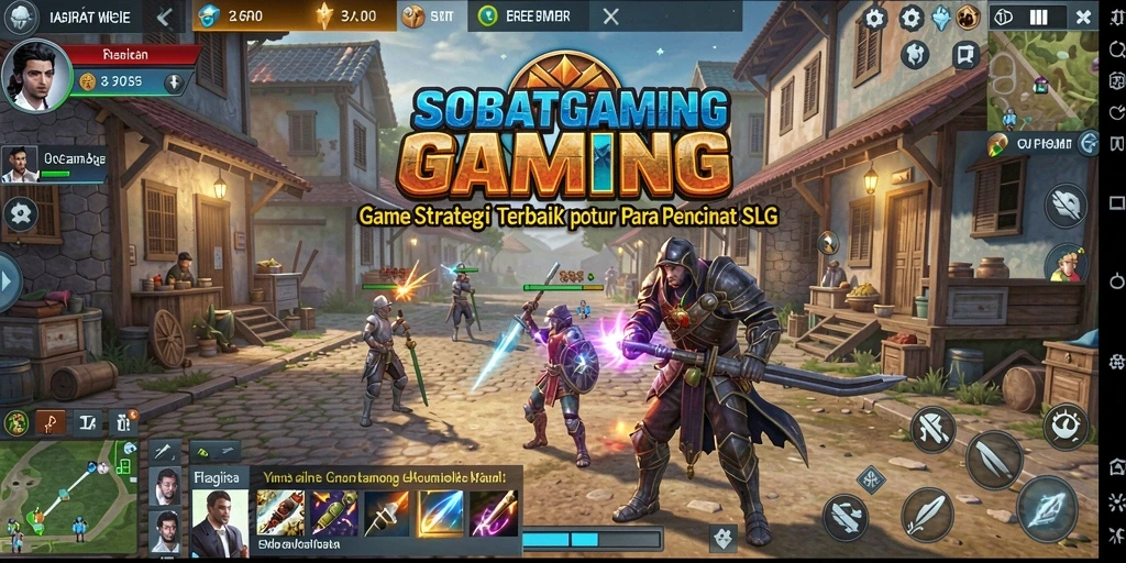 Tampilan menarik dari gameplay SOBATGAMING yang strategis.