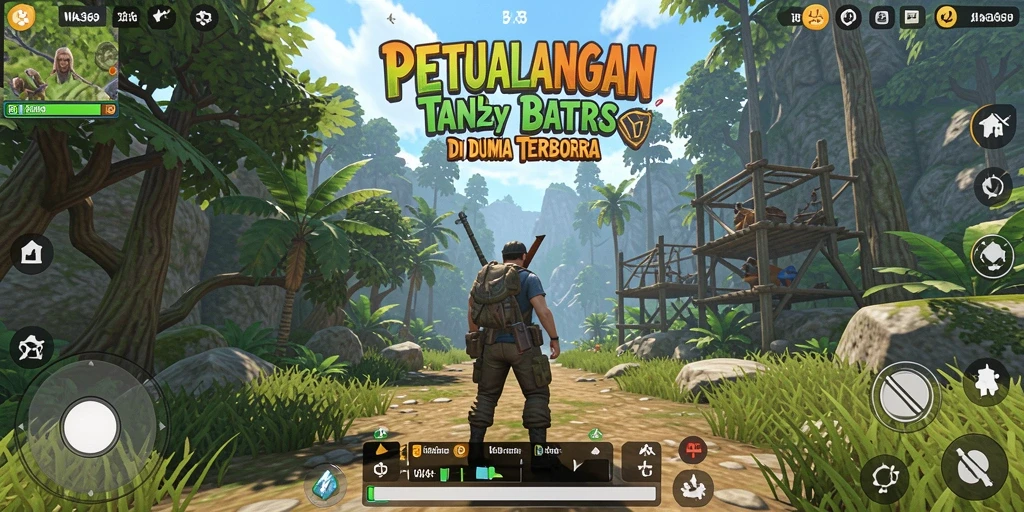 Tampilan gameplay mengesankan dalam dunia terbuka WA369.